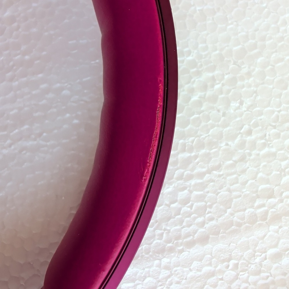 Rare Sony‎ MDR-100A Bordeaux Pink Wired Headphones Tested Working **Read** - Picture 9 of 12